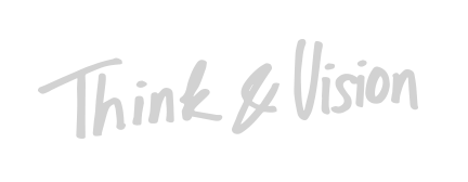 Think & Vision Logo White